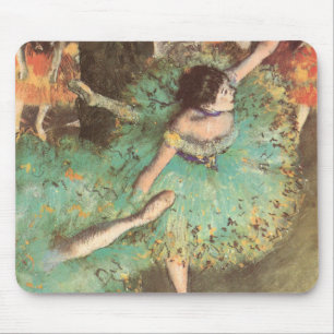 Tapis De Souris Le Danseur Vert par Edgar Degas, Ballet Vintage