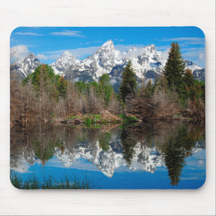 Tapis De Souris Le débarquement de Schwabacher, Grand Teton
