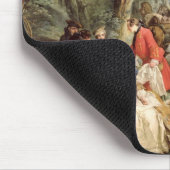 Tapis De Souris Le déjeuner de chasse, 1737 (Coin)