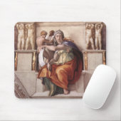 Tapis De Souris Le Delphic Sibyl - Fresco Chapelle Sixtine (Avec souris)