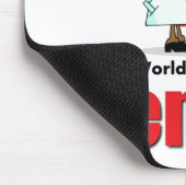 Tapis De Souris Le dentiste le plus frais du monde (Coin)