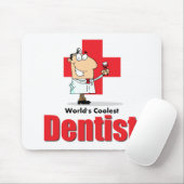 Tapis De Souris Le dentiste le plus frais du monde (Avec souris)