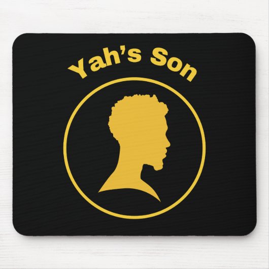 Tapis De Souris Le design graphique de Yah's Son (Devant)