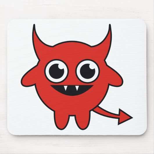 Tapis De Souris Le diable mignon (Devant)