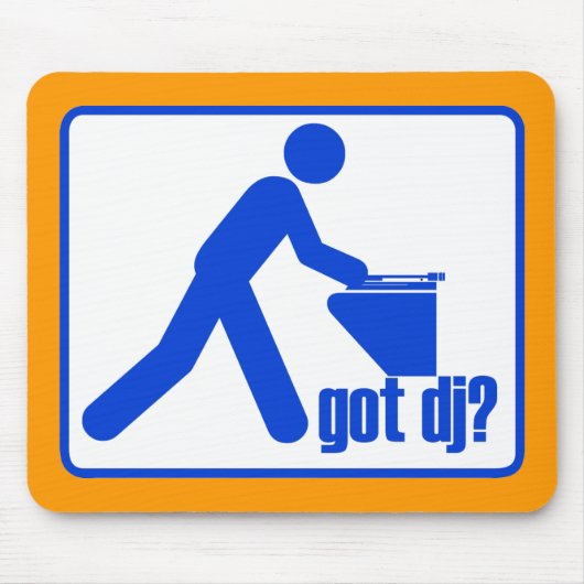 TAPIS DE SOURIS LE DJ PASSÉ ? (Devant)