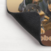 Tapis De Souris Le dobermann ne peut pas avoir juste un mousepad (Coin)