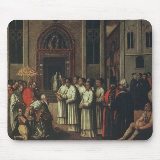 Tapis De Souris Le doge Ziani rencontre pape Alexandre III (Devant)