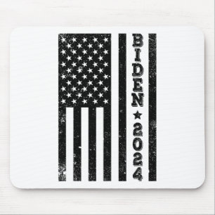 Tapis De Souris Le Drapeau Américain Biden Election Anti Trump 4 J