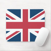 Tapis De Souris Le drapeau britannique Union Jack (Avec souris)