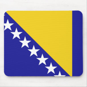 Tapis De Souris Le drapeau de la Bosnie-Herzégovine