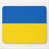 Tapis De Souris Le drapeau de l'Ukraine (Devant)
