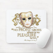 Tapis De Souris Le dressage de la citation de musaraigne (version (Avec souris)