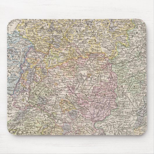 Tapis De Souris Le duché de Francia, Alemannia, Bavière (Devant)