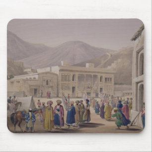Tapis De Souris Le Durbar-Khaneh de Shah Shoojah-Ool-Moolk, au Ca