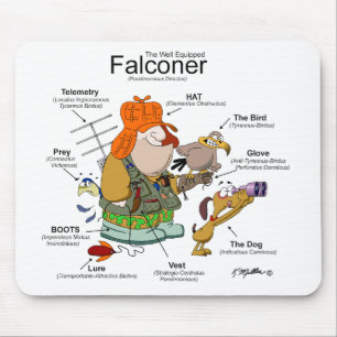 Tapis De Souris Le Falconer Bien Équipé