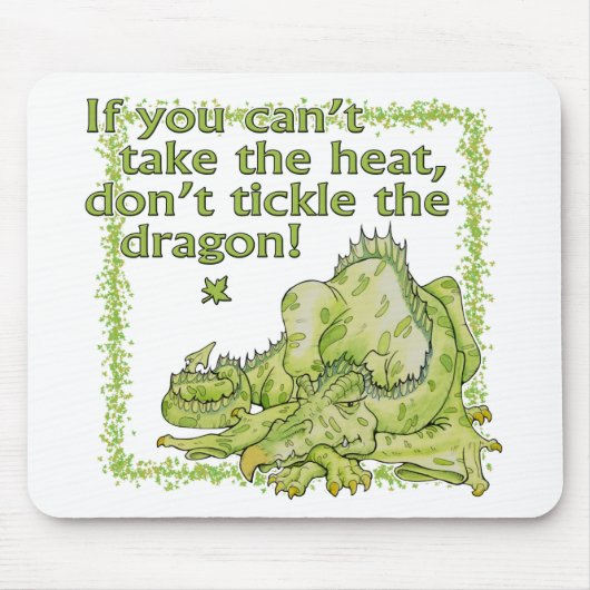 Tapis De Souris Le feu de dragon (Devant)