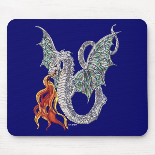 Tapis De Souris Le feu de dragon (Devant)