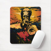 Tapis De Souris Le feu de trompette (Avec souris)