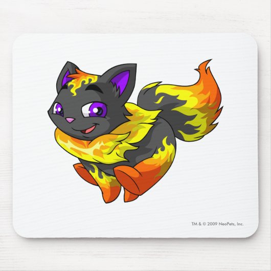 Tapis De Souris Le feu de Wocky (Devant)