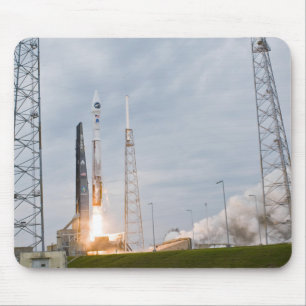 Tapis De Souris Le feu et signal fumigène le décollage