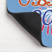 Tapis De Souris Le feu WorksMousepad d'Obama (Coin)