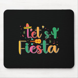 Tapis De Souris Le Fiesta Cinco De Mayo Famille Correspondant Mexi