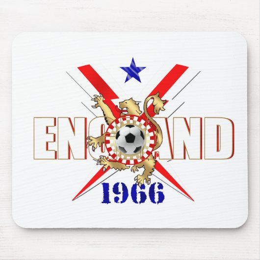 Tapis De Souris Le football de l'Angleterre Mousepad 1966 (Devant)