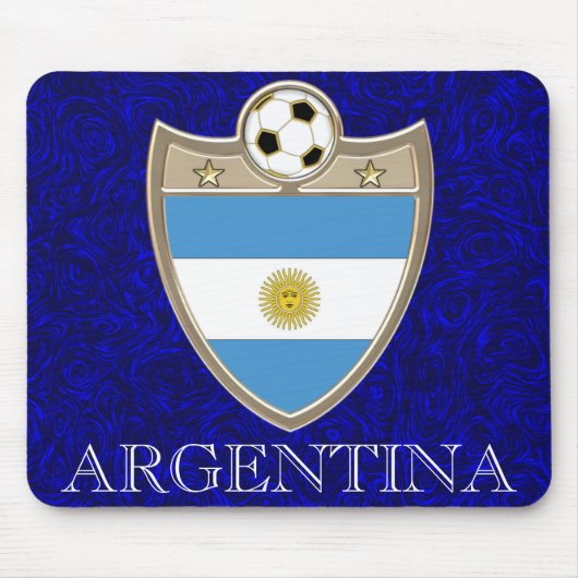 Tapis De Souris Le football de l'Argentine (Devant)