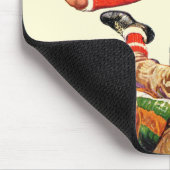 Tapis De Souris Le football d'université (Coin)