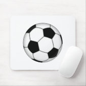 Tapis De Souris Le football Mousepad (Avec souris)