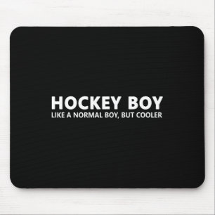Tapis De Souris Le garçon de hockey sur glace Son de hockey