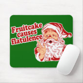 Tapis De Souris Le gâteau de fruits secs cause la flatulence (Avec souris)