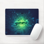 Tapis De Souris Le geek (Avec souris)