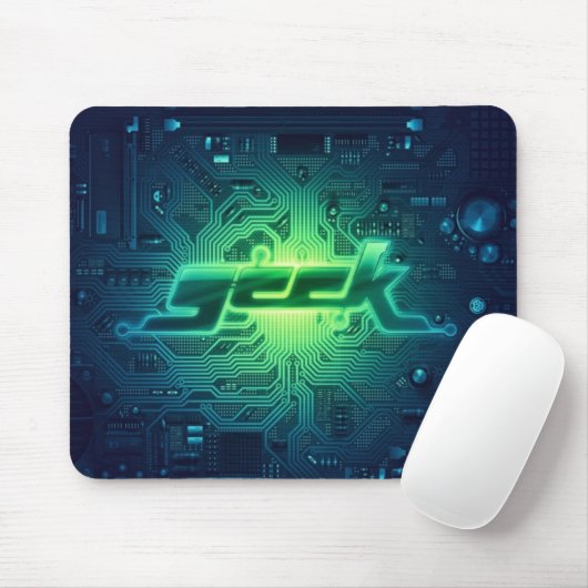 Tapis De Souris Le geek Mousepad (Avec souris)