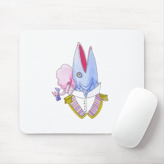 Tapis De Souris Le Général Fishface Mousepad (Avec souris)