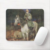Tapis De Souris Le Général Lee sur son chargeur célèbre, (Avec souris)