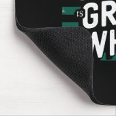 Tapis De Souris Le Glasgow Est Vert Et Blanc (Coin)