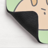 Tapis De Souris Le gluten drôle est le gluten de diable libre (Coin)