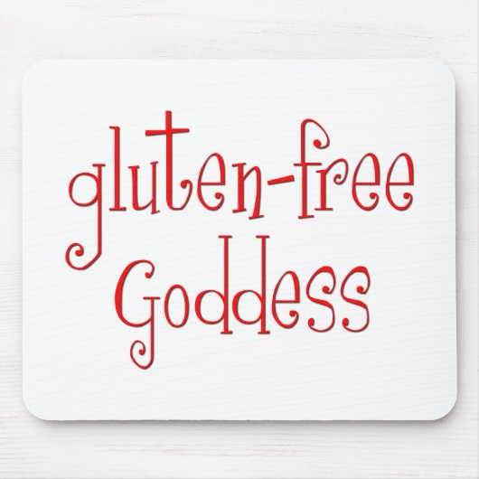 Tapis De Souris Le gluten libèrent la déesse (Devant)