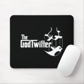 Tapis De Souris Le GodTwitter Mousepad (Avec souris)