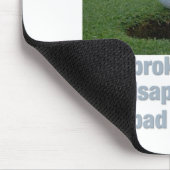 Tapis De Souris Le golf est beaucoup de marche (Coin)