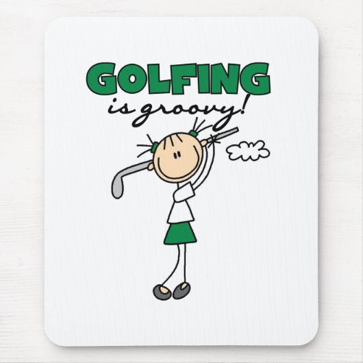 Tapis De Souris Le golf est super (Devant)