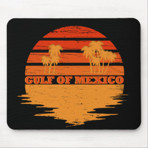 Tapis De Souris Le golfe du Mexique reste salé vintage