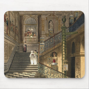 Tapis De Souris Le grand escalier au palais de Kensington de Pyne