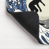 Tapis De Souris Le grand surfer de Kanagawa (Coin)