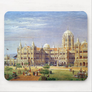 Tapis De Souris Le grand terminus péninsulaire indien britannique