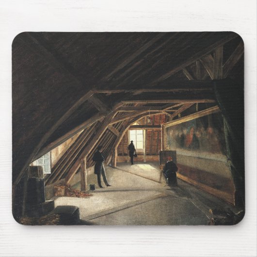 Tapis De Souris Le grenier d'un musée (Devant)