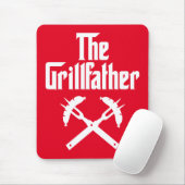Tapis De Souris Le Grillfather Aux Chiens Chauds (Avec souris)
