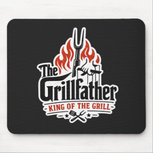Tapis De Souris Le Grillfather Roi Du Grillot Fête Des Pères