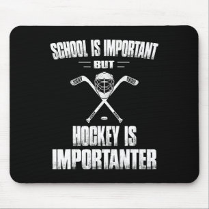 Tapis De Souris Le Hockey Est Un Cadeau Important Pour Les Garçons